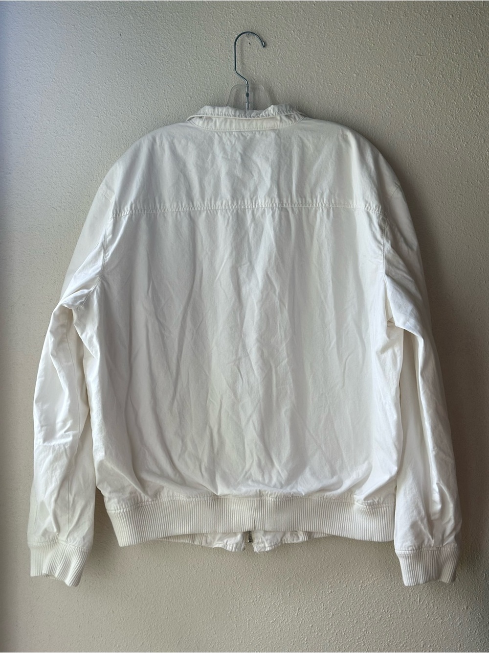 Zara White Bomber Jacket - Picture 2 of 6